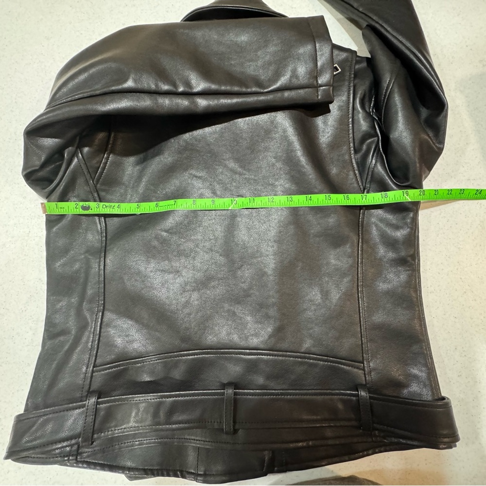 Rebecca Minkoff Jet Moto faux leather jacket NWT - Picture 10 of 10